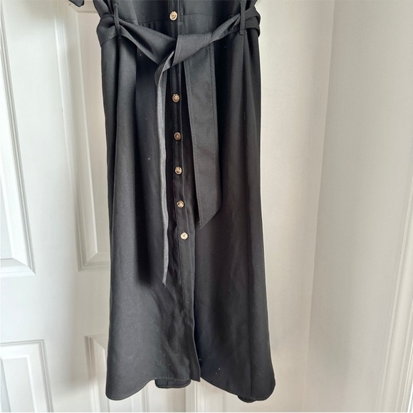 Sezane Jeannette Jeanette Button Down Belted Shirt Dress Size 8 Medium - Picture 7 of 12